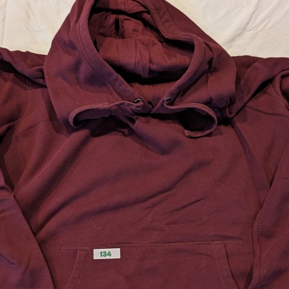 Goodfellow Men's Hoodie - maroon - XXL - Picture 1 of 2